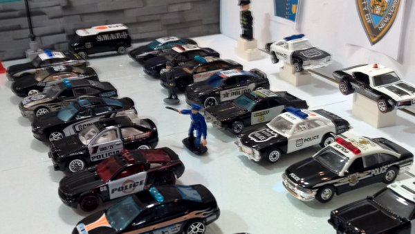 Hot Wheels Police car