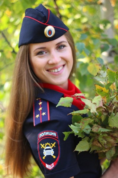 Девушки полицейские России