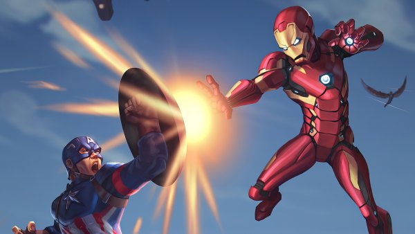 Iron man vs Captain America