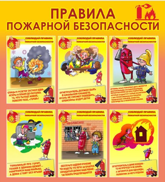 Правила пожарной безопасности