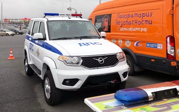 Полицейский УАЗ Патриот ДПС