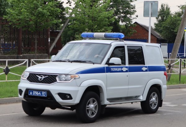 УАЗ Патриот полиция регион 02
