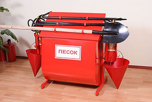 Щит пожарный металлический Комби