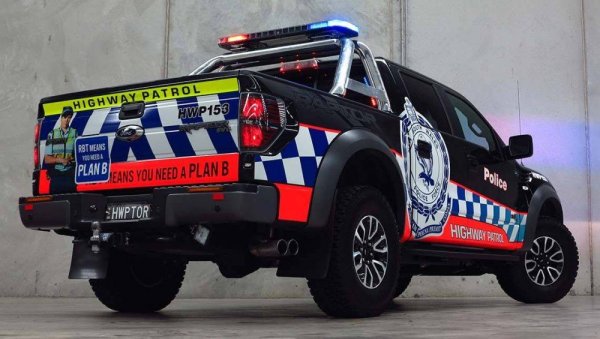 Ford f-150 SVT Raptor Police