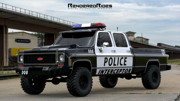 Chevrolet c10 Police