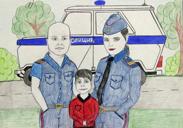 Конкурс мой папа полицейский