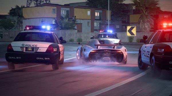 Need for Speed погоня от полиции