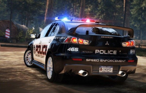 Mitsubishi Lancer Evolution x Police