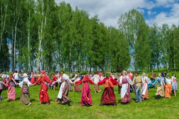 Троицкие гуляния фольклорный фестиваль