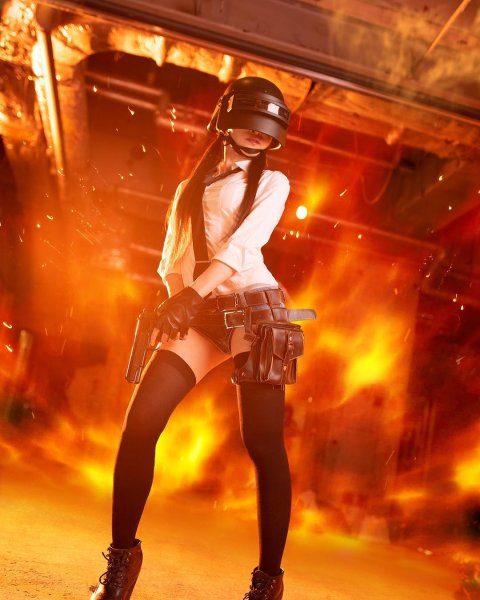 PUBG косплей девушек
