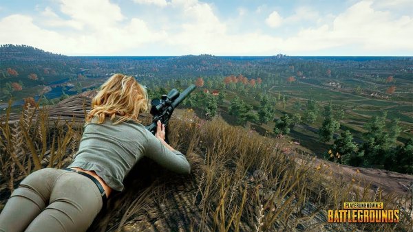 Erangel PUBG поле