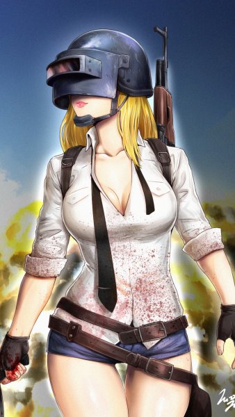 PUBG mobile Сара арт