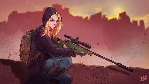 Снайперы арты девушки