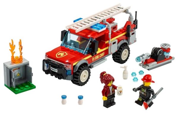 LEGO City грузовик начальника пожарной охраны 60231