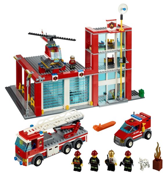 LEGO пожарная станция 60004