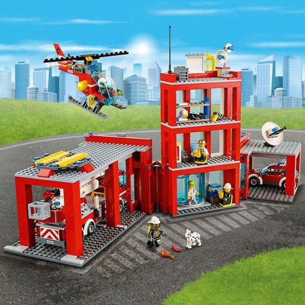 LEGO пожарная станция 60110