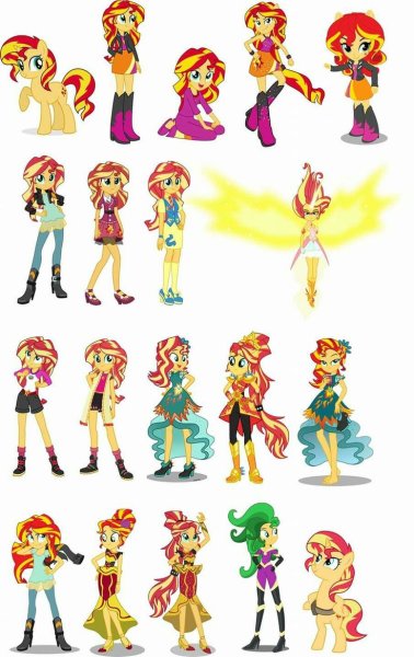 My little Pony Сансет Шиммер