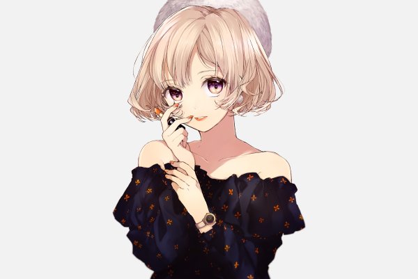 Короткие аниме прически для девушек