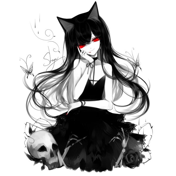 By sheya черная неко