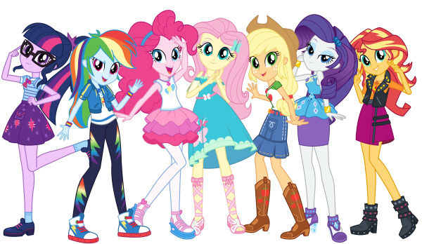 My little Pony девочки из Эквестрии