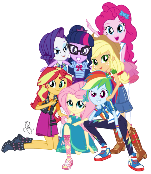 My little Pony девочки Эквестрии