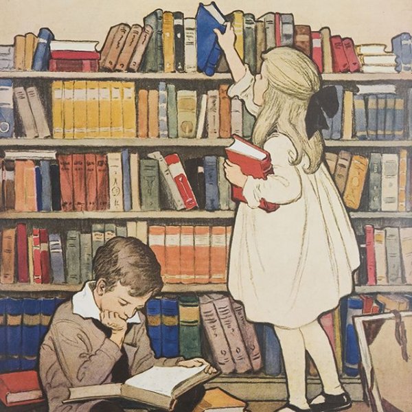 Плакаты для библиотеки