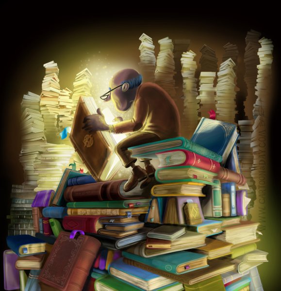 Гифки книги