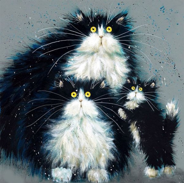 Ким Хаскинс коты