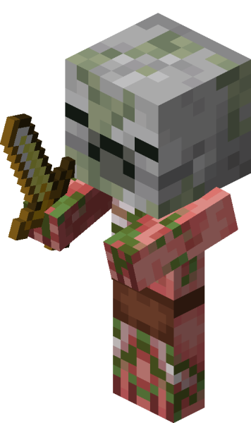 Майнкрафт Zombie Pigman Baby
