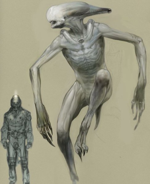 Alien Covenant Prometheus концепт арт