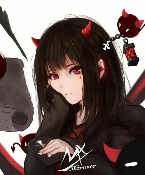 梦夏Shimmer аниме демон