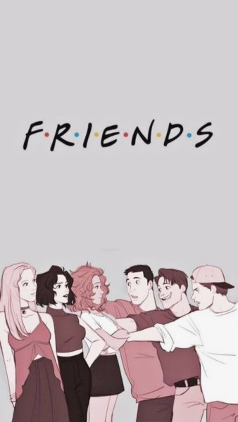 Френдс сериал арт