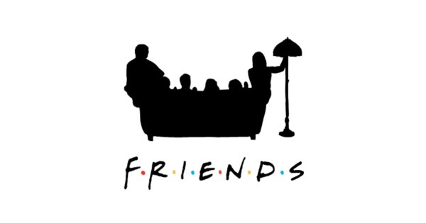 Друзья сериал силуэт