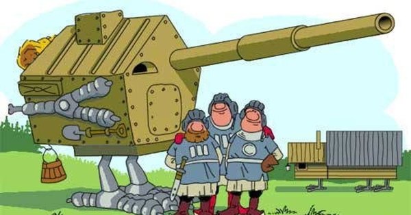 Карикатуры танков