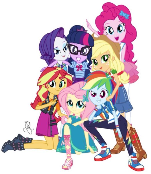 My little Pony девочки Эквестрии