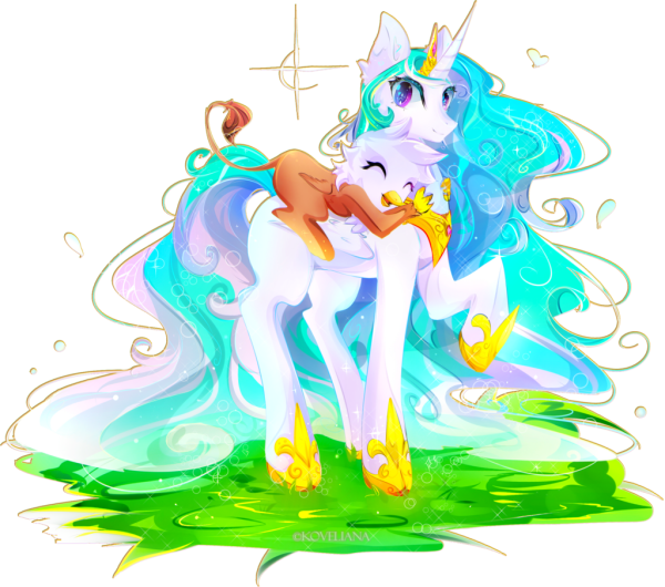 Princess Celestia Грифон