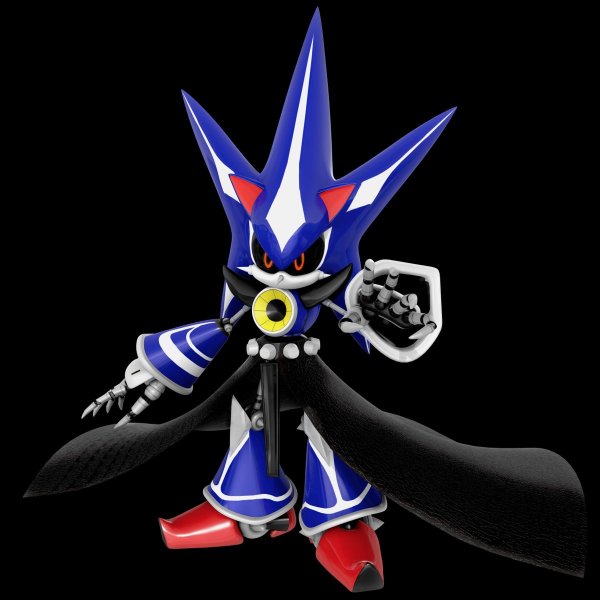 Neo Metal Sonic and Sonic
