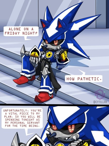 Neo Metal Sonic and Breeze