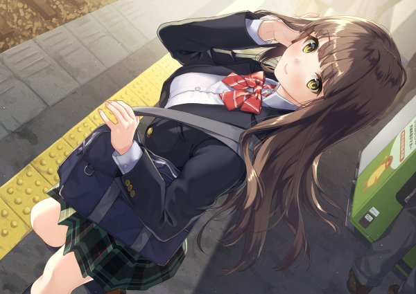 Anime School girl