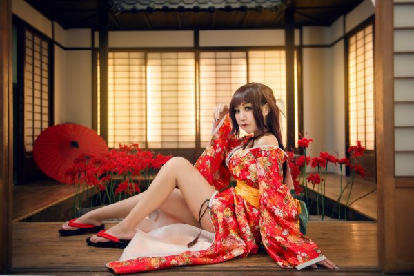 Anri Okita юката