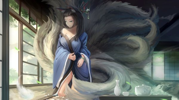 Кицунэ и кумихо
