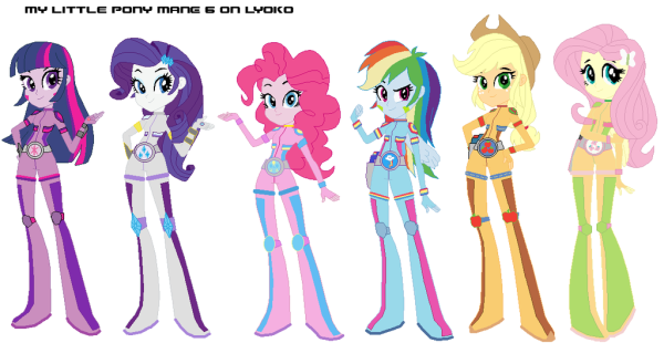 EQG Mane 6
