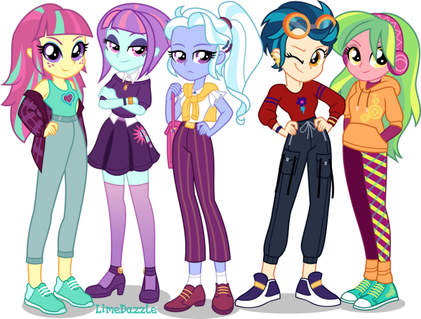 Indigo Zap Эквестрия герлз