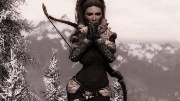 Skyrim Mod броня Северянки