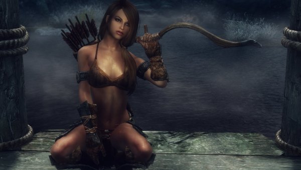 Skyrim - спутница Зоя