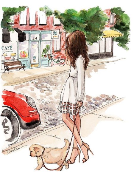 Inslee Haynes фэшн иллюстратор