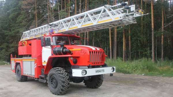 Автолестница ал-30 Урал