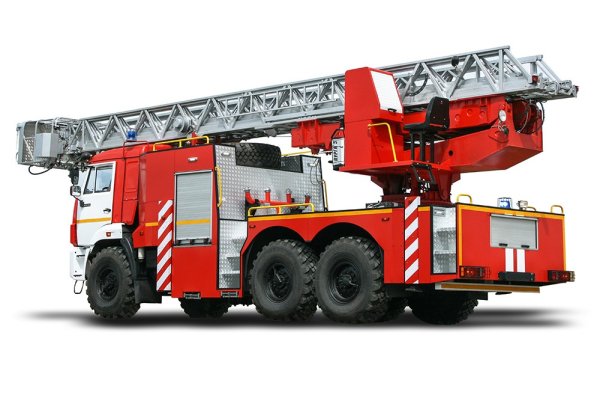 Автолестница пожарная ал-37 (КАМАЗ-65115)
