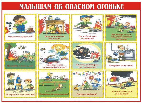 Плакат противопожарная безопасность в лесу