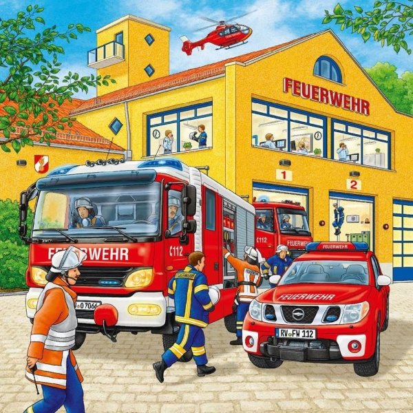 Пазл Ravensburger пожарные